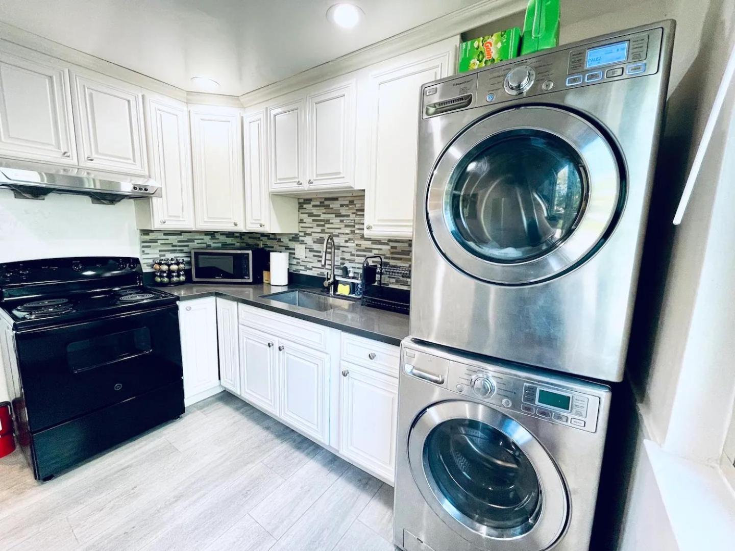 2Br Apt With Brand New Super Quite Ac, Washer, Dryer, Free Ev Station, Free Parking In Cupertino サニーベール エクステリア 写真